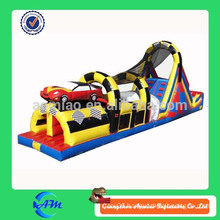 cheap car inflatable obstacle course inflatable bouncer